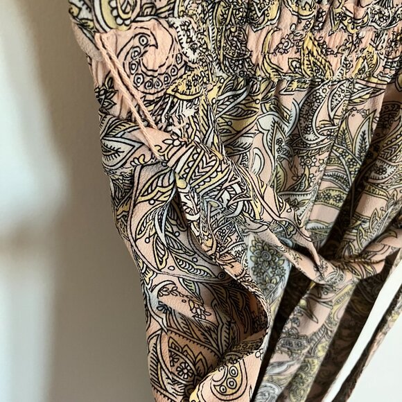 RW&CO. Sleeveless Jumpsuit Wide Legs Flowy Size Small - Picture 6 of 9